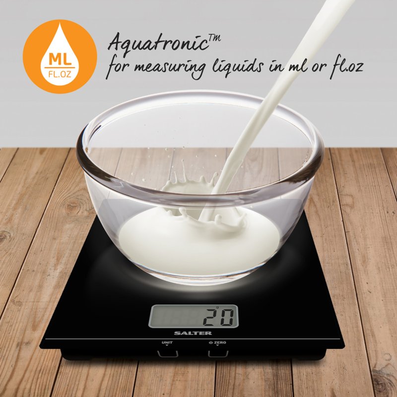 Salter 1172 BKDR Large Platform Digital Kitchen Scale