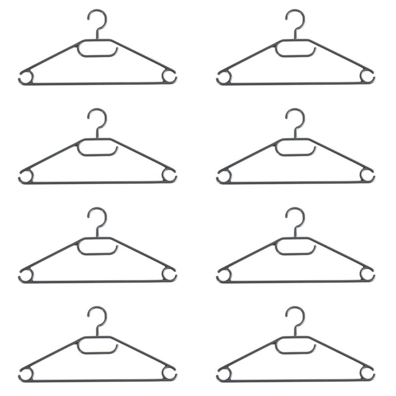 Beldray LA072684FEU7 Eco Recycled Hangers Black