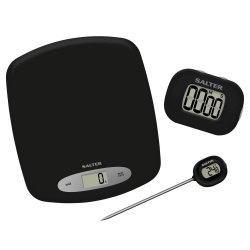 Salter 1008 GSBKXR kitchen scale Black Countertop Electronic kitchen scale