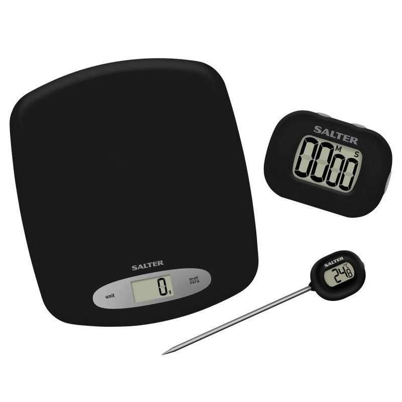 Salter 1008 GSBKXR kitchen scale Black Countertop Electronic kitchen scale