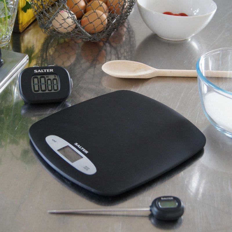 Salter 1008 GSBKXR kitchen scale Black Countertop Electronic kitchen scale