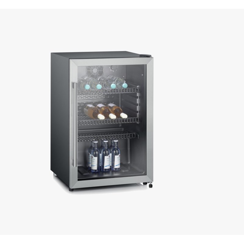 Severin FKS 8840 wine cooler Compressor wine cooler Freestanding Black 42 bottle(s)