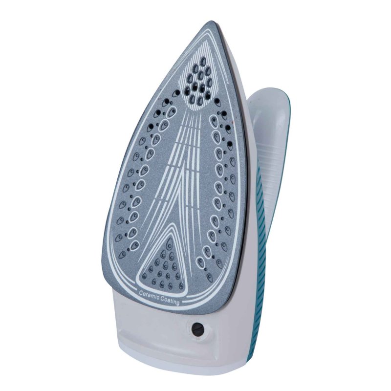 JATA JEPL2810 iron Steam iron Ceramic soleplate 1000 W Turquoise, White