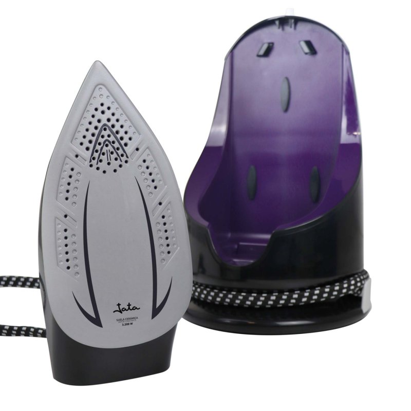 JATA JECP8522 Centrale vapeur 3000 W 1,7 L Semelle en céramique Noir