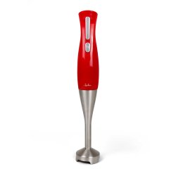 JATA JEBT1852 blender Mélangeur par immersion 900 W Rouge, Acier inoxydable