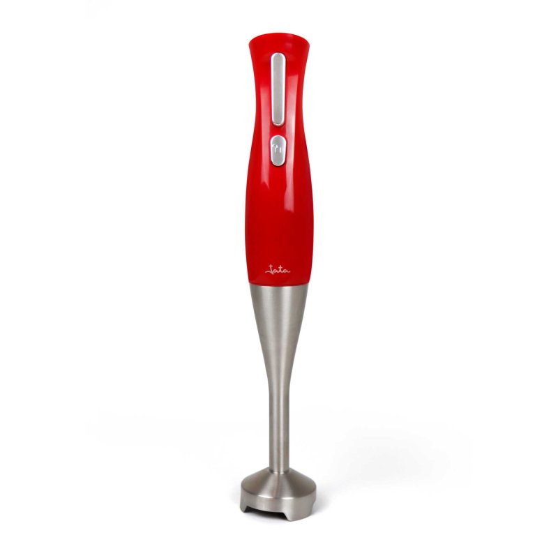 JATA JEBT1852 blender Mélangeur par immersion 900 W Rouge, Acier inoxydable