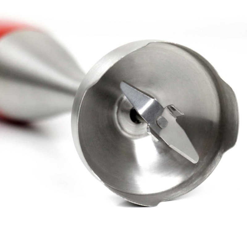 JATA JEBT1852 blender Immersion blender 900 W Red, Stainless steel