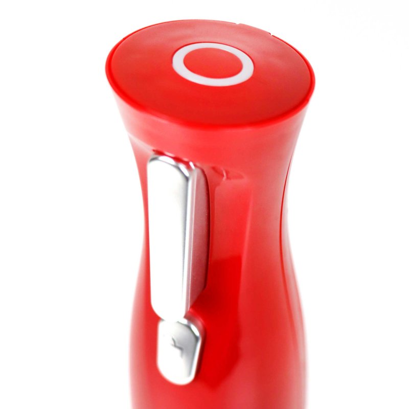 JATA JEBT1852 blender Immersion blender 900 W Red, Stainless steel