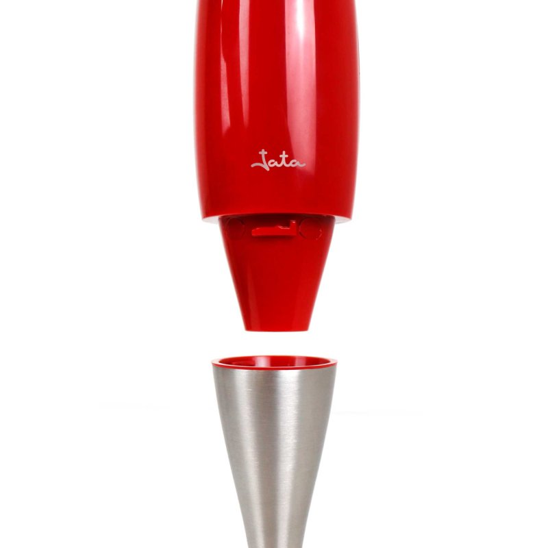 JATA JEBT1852 blender Immersion blender 900 W Red, Stainless steel