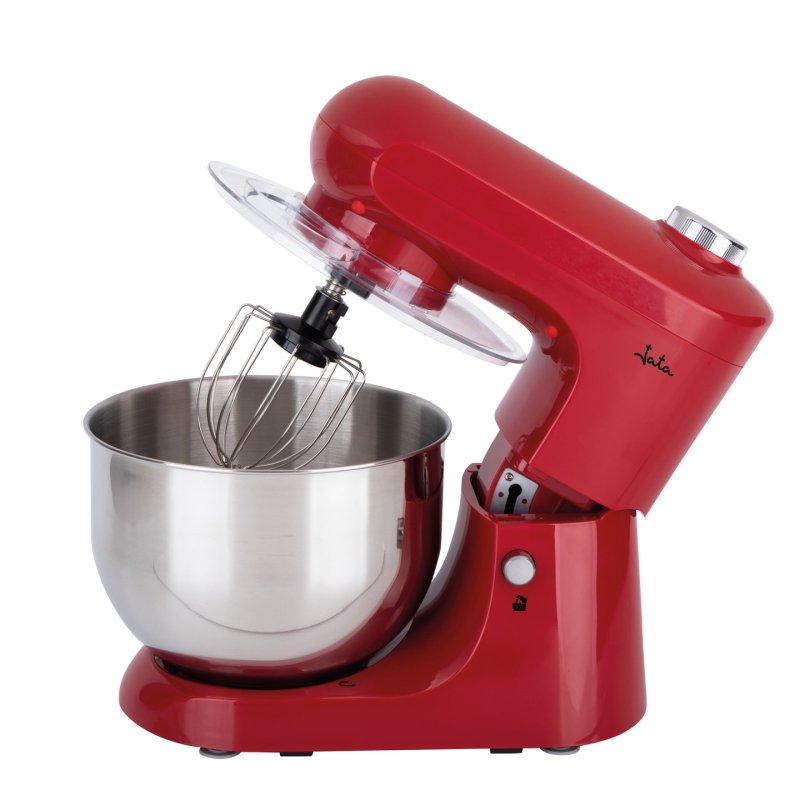 JATA JEMA1502 mixer Stand mixer 1200 W Red, Stainless steel