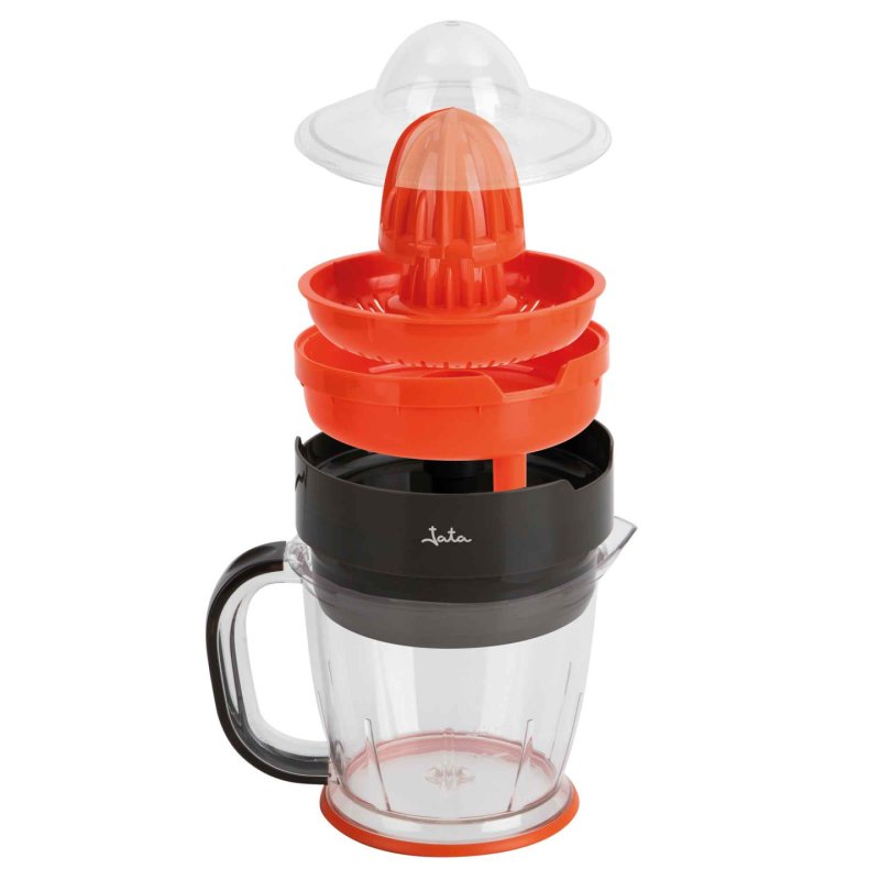 JATA JEEX1422 electric citrus press 1.2 L 40 W Black, Red, Transparent