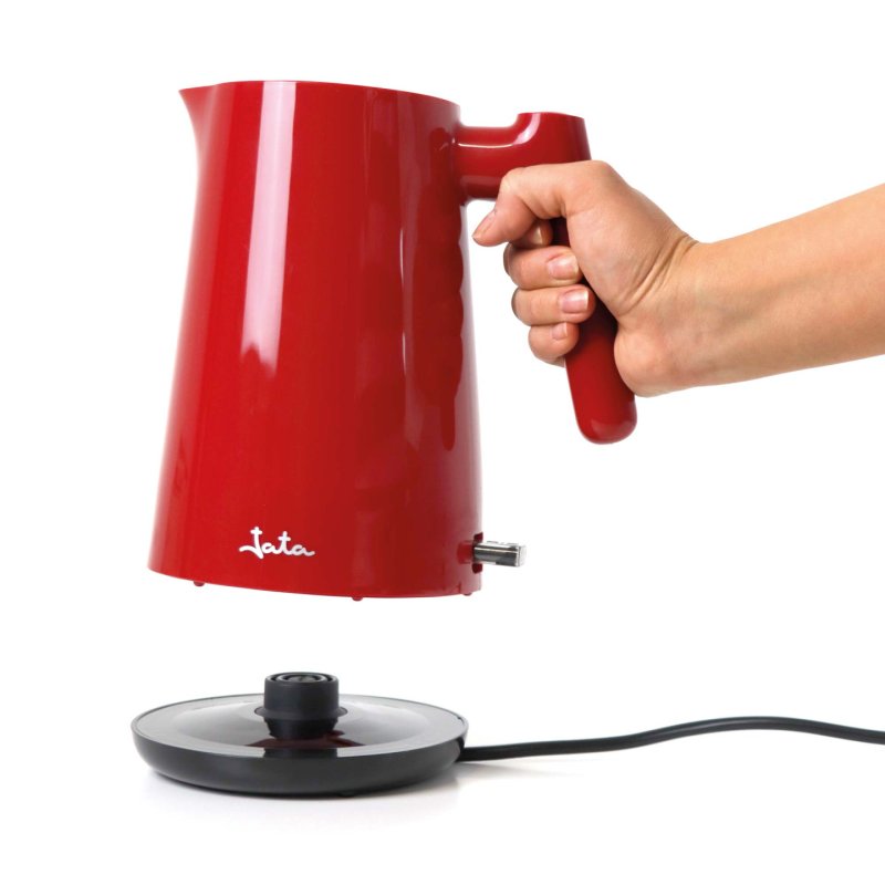 JATA JEHA1038 electric kettle 1 L 2200 W Red
