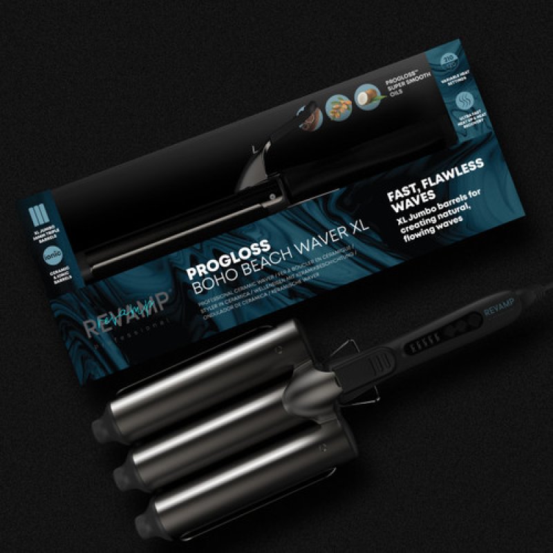 Revamp WV-2500-EU Progloss Boho Beach Waver XL