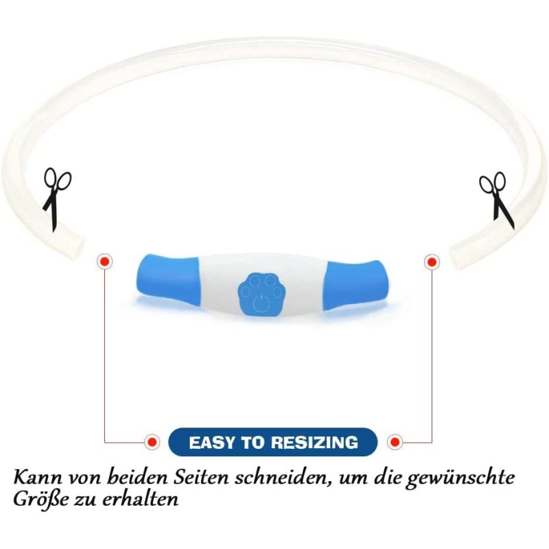 KABB LED Collar for Dogs and Cats Blue