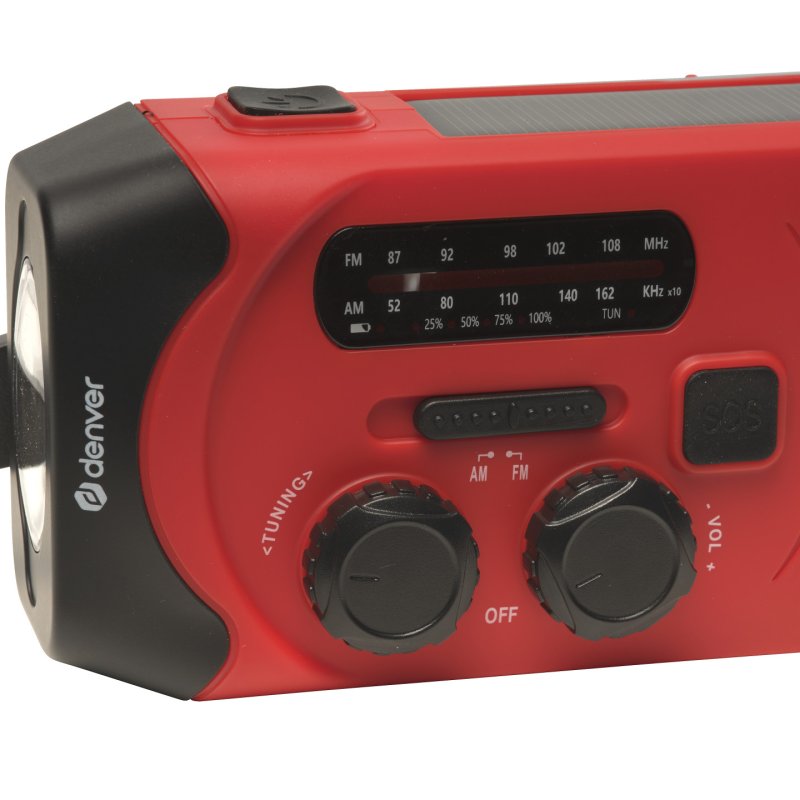 Denver SCR-2010 Lithium-Ion (Li-Ion) 2000 mAh Red