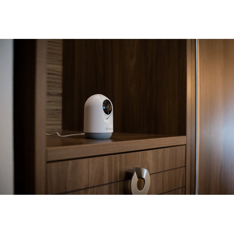 Tellur Smart WiFi Indoor Camera 3MP, UltraHD, Autotracking, PTZ white