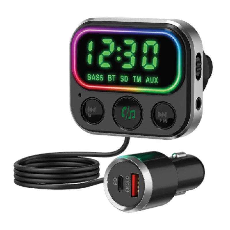 Navitel BHF06PRO FM transmitter Bluetooth Black
