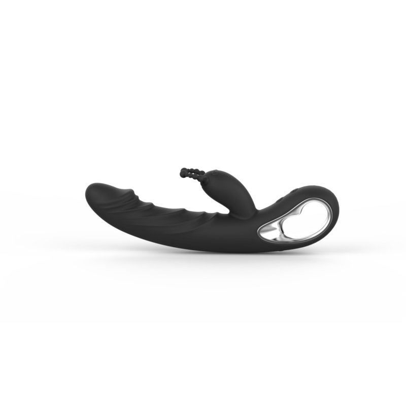 Erolab Cheeky Bunny G-spot & Clitoral Massager Black (ZYCP01b)