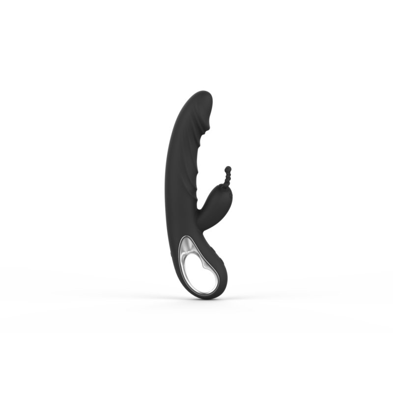 Erolab Cheeky Bunny G-spot & Clitoral Massager Black (ZYCP01b)