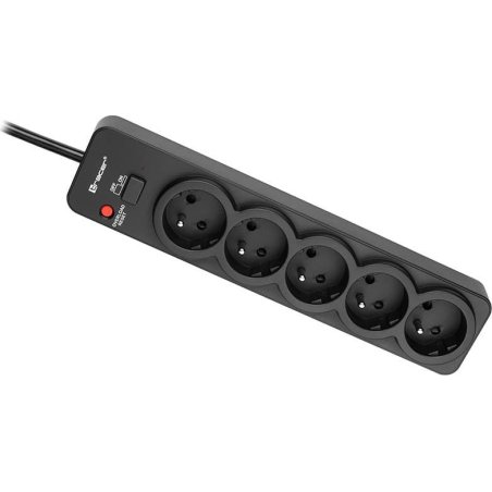 Tracer 46976 PowerGuard 1.8m Black (5 Outlets)