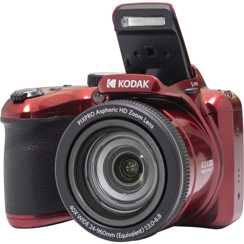 Kodak Astro Zoom AZ405 1/2.3" Appareil photo Bridge 20,68 MP BSI CMOS 5184 x 3888 pixels Rouge