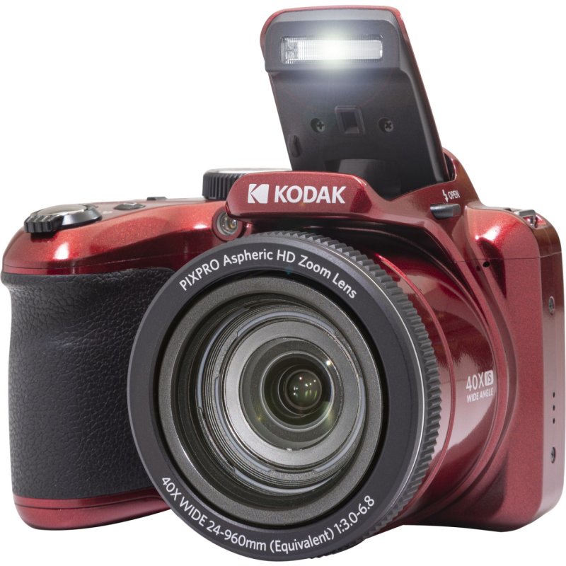 Kodak Astro Zoom AZ405 1/2.3" Appareil photo Bridge 20,68 MP BSI CMOS 5184 x 3888 pixels Rouge