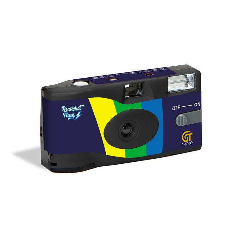GT Photo GT27FL film camera Compact film camera 135 mm Black, Blue
