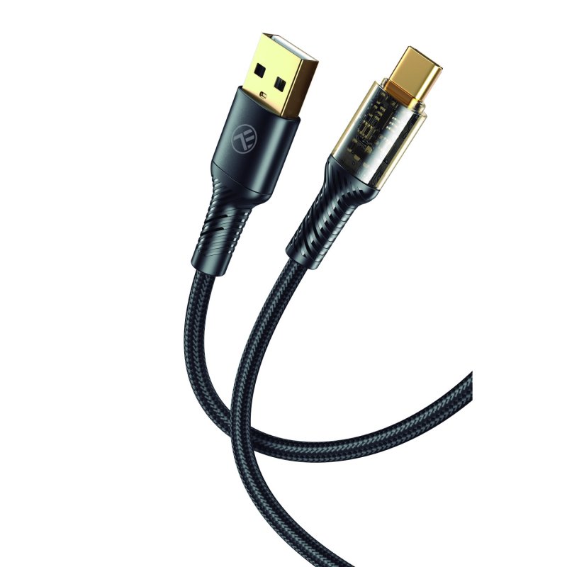 Tellur Data Cable USB to Type-C 3A 100cm Black