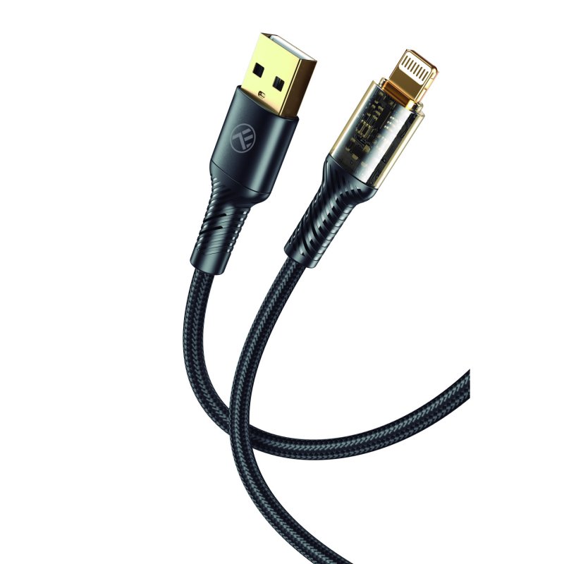 Tellur Data Cable USB to Lightning 2.4A 100cm Black