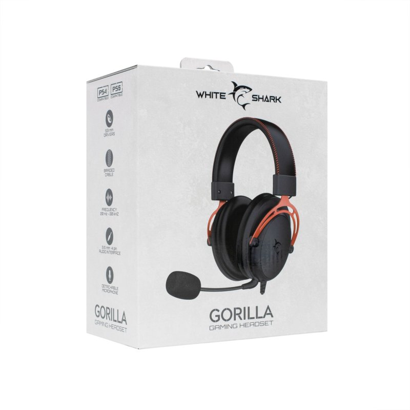 White Shark GH-2341 Gorilla Black/Red
