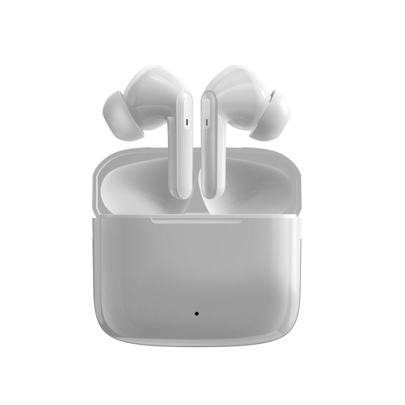 Denver TWE-61 Casque True Wireless Stereo (TWS) Ecouteurs Appels/Musique/Sport/Au quotidien Bluetooth Blanc