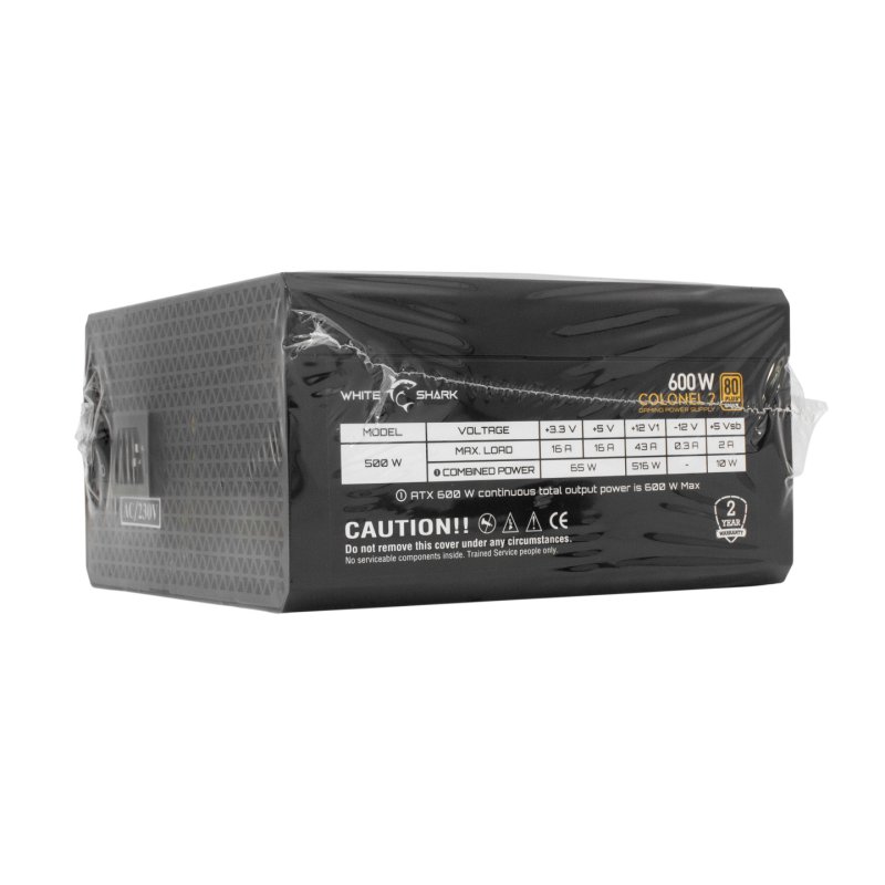 White Shark GPSU-B600S Colonel-2 600W 80 Bronze FullModular