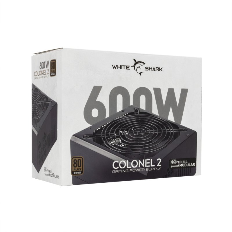 White Shark GPSU-B600S Colonel-2 600W 80 Bronze FullModular