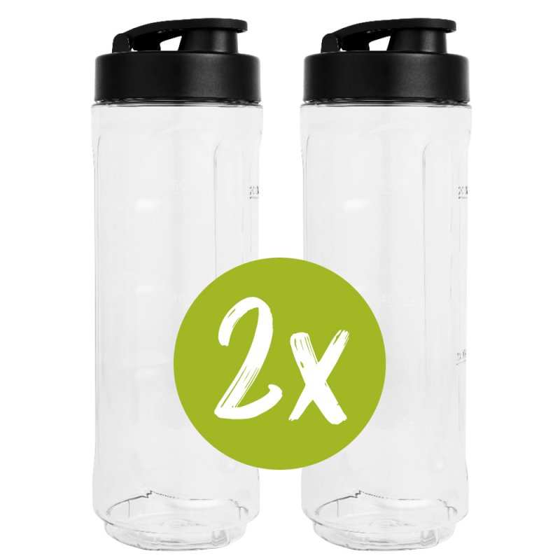 Gastroback Design Smoothie Maker Mix & Go 0.6 L Sport blender 300 W Stainless steel