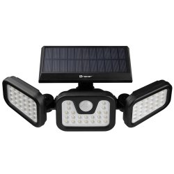 Tracer 47191 Saturn LED solar floodlight with motion sensor