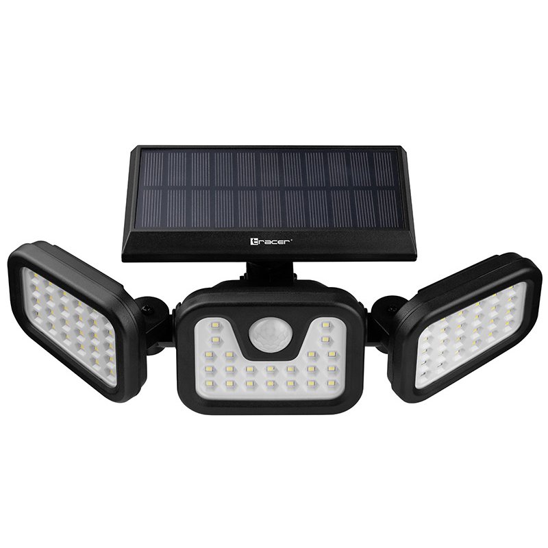 Tracer 47191 Saturn LED solar floodlight with motion sensor