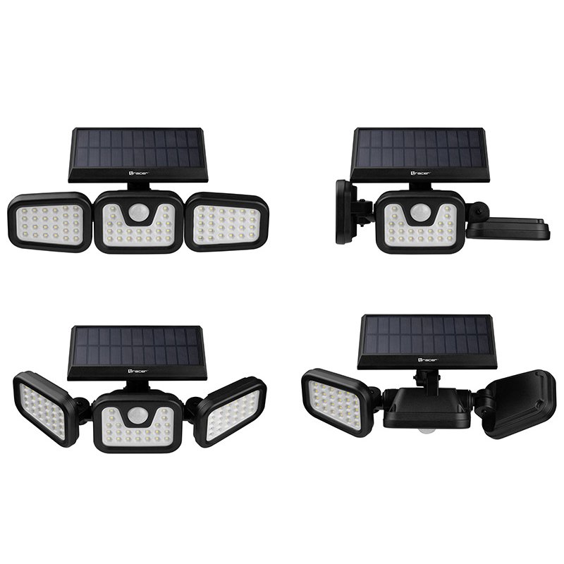 Tracer 47191 Saturn LED solar floodlight with motion sensor