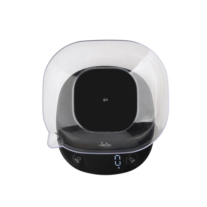 JATA HBAL1709 escabeaux de cuisine Noir Comptoir Rectangle Balance de ménage électronique