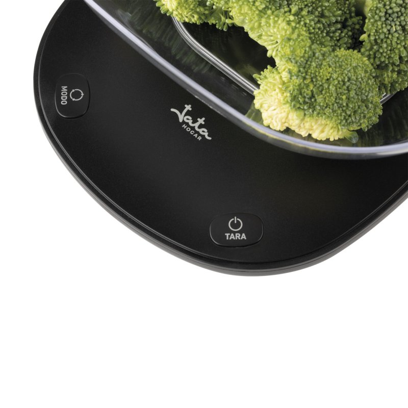 JATA HBAL1709 kitchen scale Black Countertop Rectangle Electronic kitchen scale