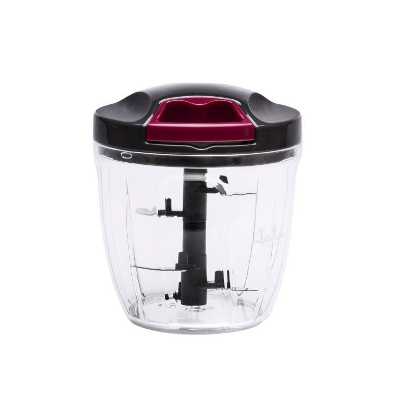 JATA HMAQ4506 ustensile pour râper et émincer Noir, Rouge, Transparent
