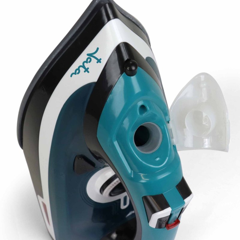 JATA JEPL1221 fer à repasser Fer à vapeur Semelle en céramique 2400 W Noir, Bleu, Gris, Blanc