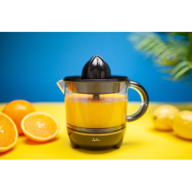 JATA JEEX1423 electric citrus press 40 W Black, Transparent