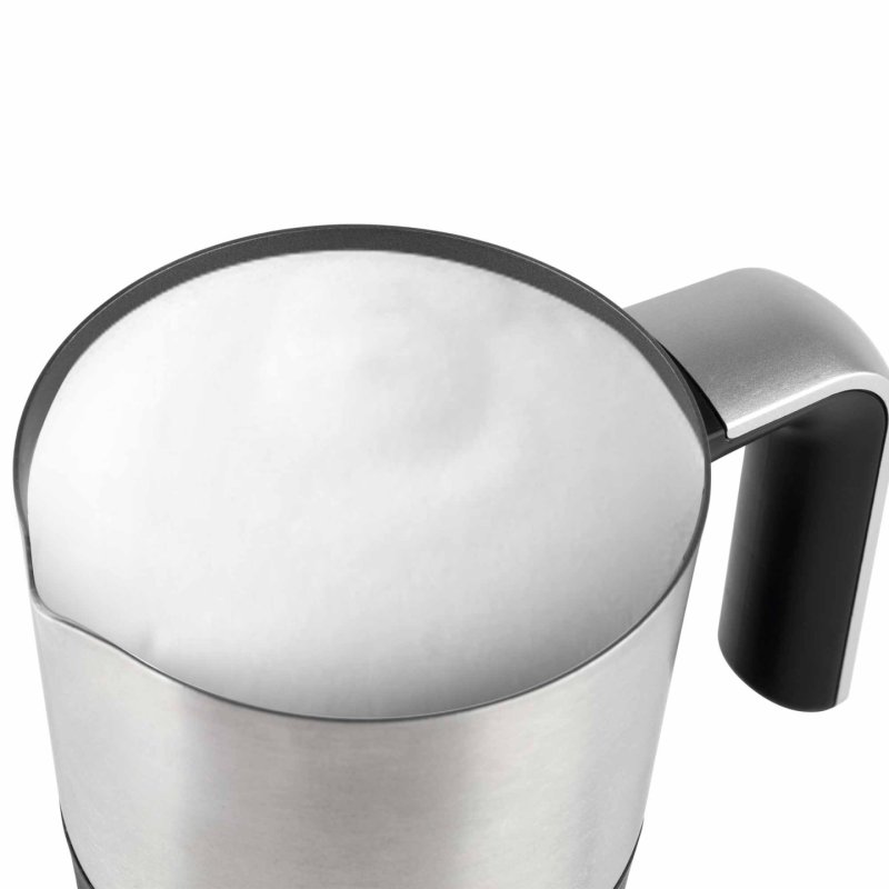 JATA JECL1900 mousseur à lait Mousseur à lait automatique Noir, Acier inoxydable