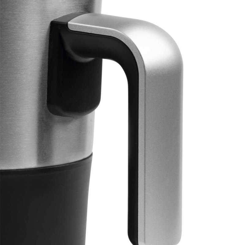 JATA JECL1900 mousseur à lait Mousseur à lait automatique Noir, Acier inoxydable