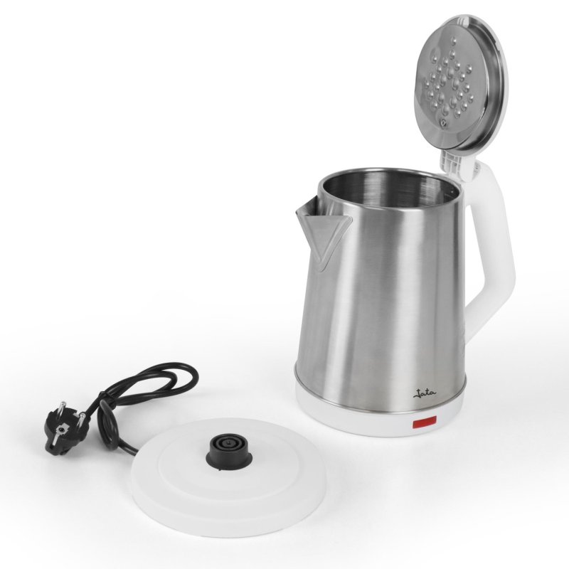 JATA JEHA1723 electric kettle 2 L 1500 W Stainless steel, White