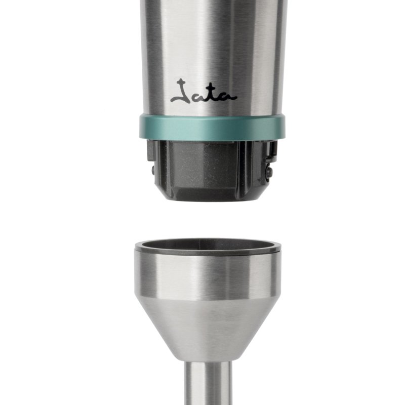 JATA JEBT1853 blender 0.7 L Immersion blender 1000 W Black, Mint colour, Stainless steel