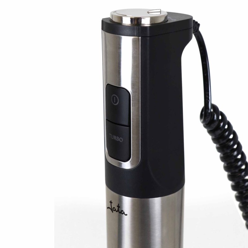 JATA JEBT1855 blender Mélangeur par immersion 1200 W Noir, Acier inoxydable