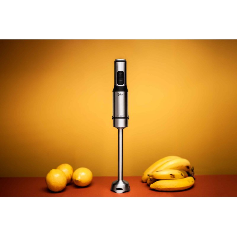 JATA JEBT1855 blender Mélangeur par immersion 1200 W Noir, Acier inoxydable