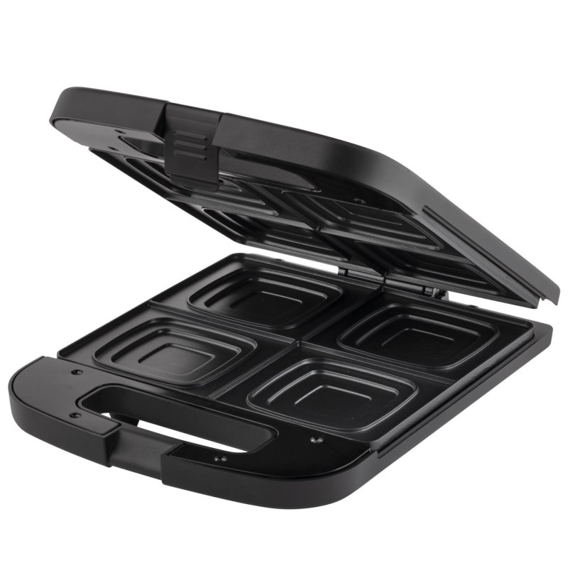JATA JESW1551 gaufrier et appareil à croque-monsieur 1400 W Noir