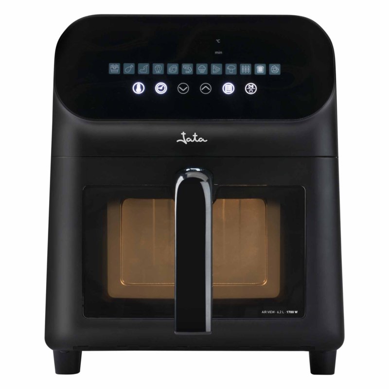 JATA JEFR1230 friteuse Unique 6,2 L Autonome 1700 W Friteuse d’air chaud Noir
